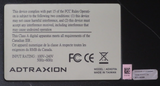 Adtraxion X3 Player Full HD Digital Signage Werbung ADX0701 + S-Video In Karte