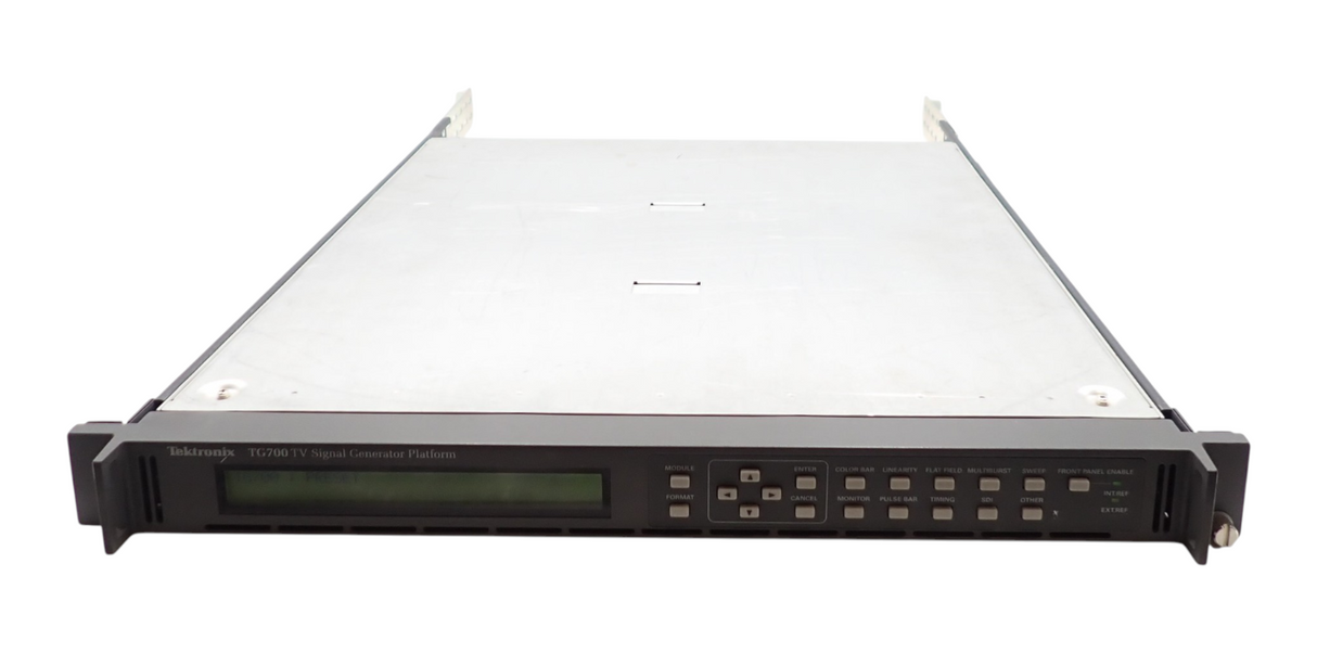 Tektronix TG700 TV Signal Generator Platform 1U With Rails + Modules HDVG7 AGL70
