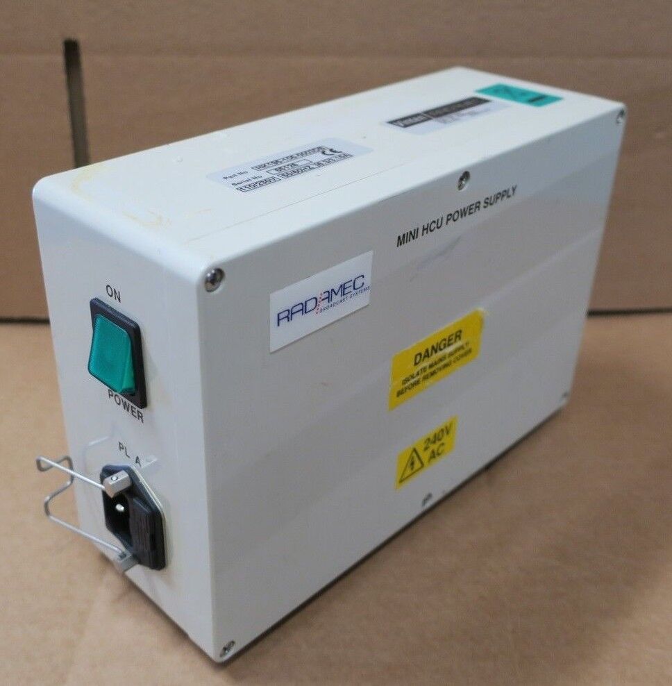 Alimentation Vinten Radamec Mini HCU HK195-105-0003DB 110/230 V CA 50/60 Hz