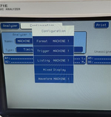 HP Agilent 1671E 102 Channel 100MHz State 250MHz Timing Logic Analyzer Set3