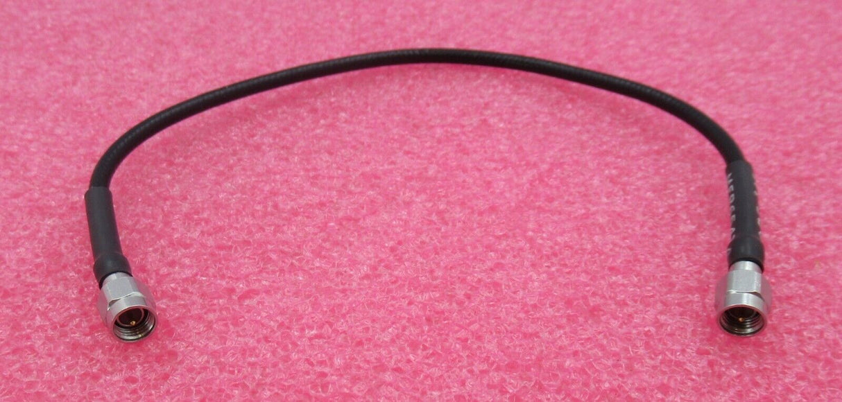 SMA Plug Male Straight To SMA Plug Male Straight 260mm Black Coaxial RF Cable