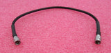 SMA Plug Male Straight To SMA Plug Male Straight 260mm Black Coaxial RF Cable