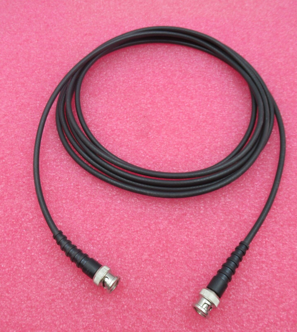 BNC-Stecker männlich auf BNC-Stecker männlich 3 Meter lang schwarz Koaxial RF Kabel