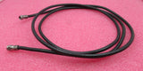 Konvolut 2 x F-Stecker auf F-Stecker, 2 m/3 m, schwarz, HF-Koaxialkabel