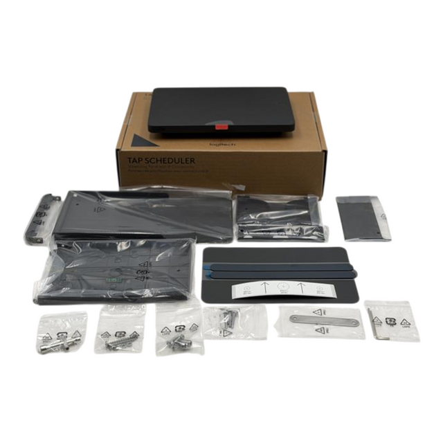 New Logitech Tap Scheduler 10.1" PoE Teams Zoom Meet Room Booking Panel VR00280