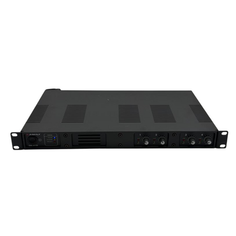 Ashly Audio SRA 4150 4x150W Class D Convection 1U Rack 4 Channel Power Amplifier0