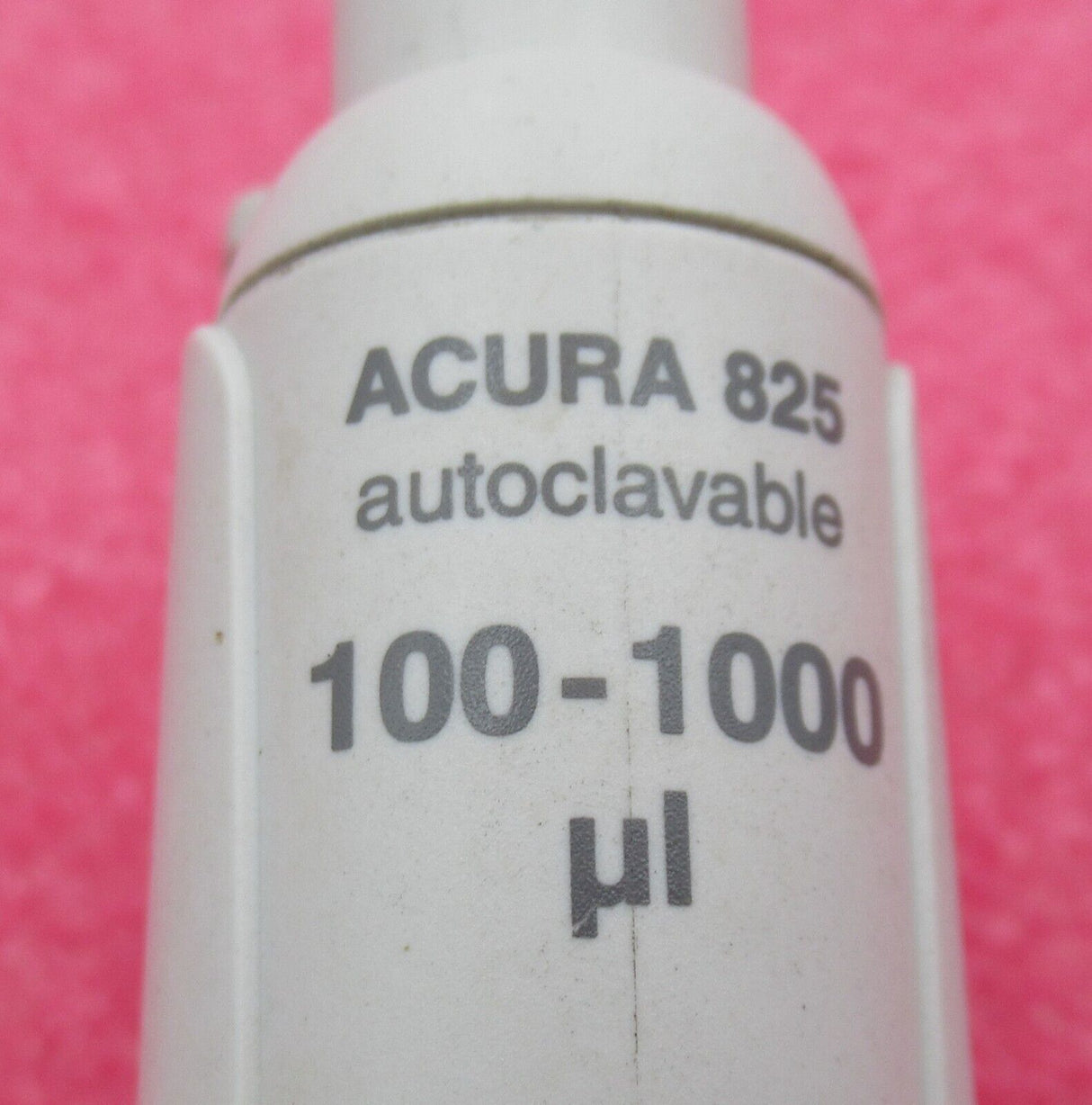 Socorex Acura 825 Manual Micropipette Single Channel 100-1000√∞l Variable Volume