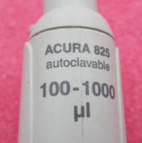 Socorex Acura 825 Manual Micropipette Single Channel 100-1000√∞l Variable Volume