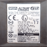MSA Altair 4XR Multi Gas Detector LEL O2 CO H2S Gas Monitor Bluetooth IP6814