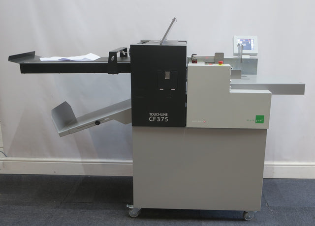 Multigraf Touchline CF375 Eurofold Paper Auto Digital Creaser Folder Machine0