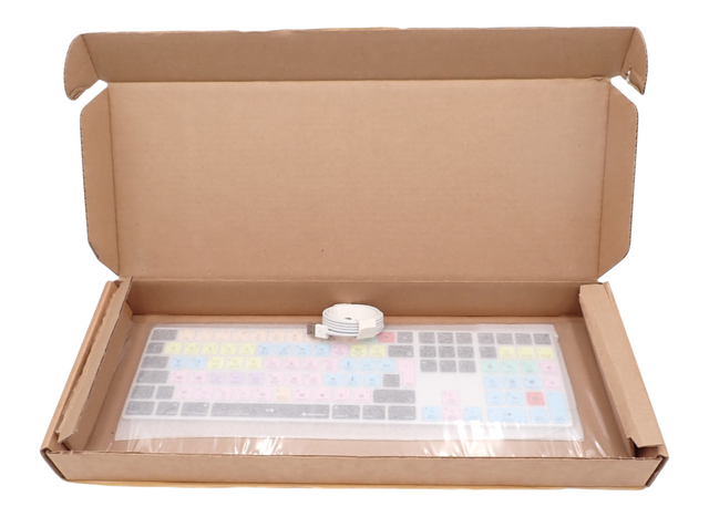 Logickeyboard Titan Avid Pro Tools Magic UK Mac Wireless Keyboard PROTA1843UK0