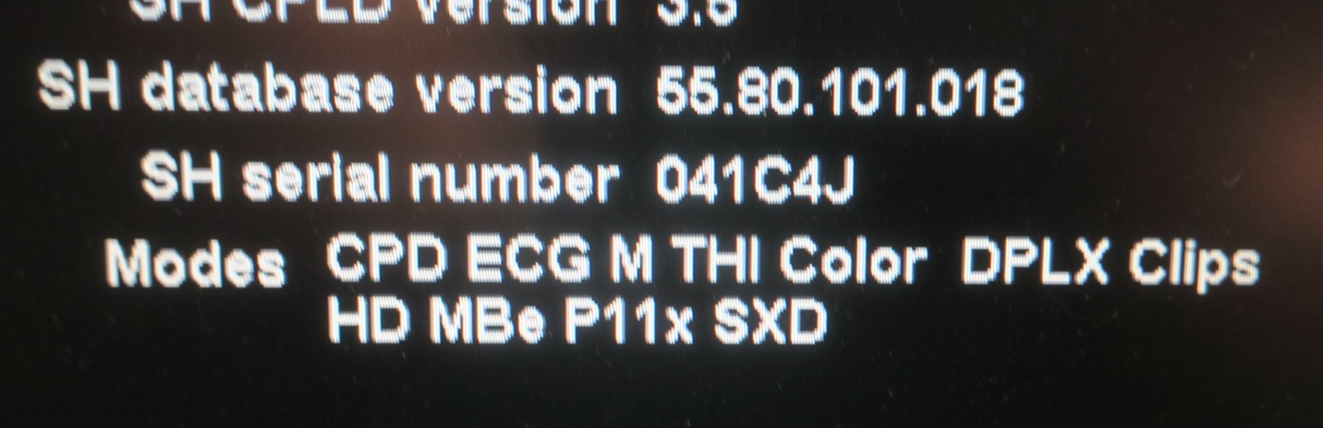SonoSite Edge Portable Ultrasound 2D MMode Doppler P1500063 + HLF38x/136Mhz17