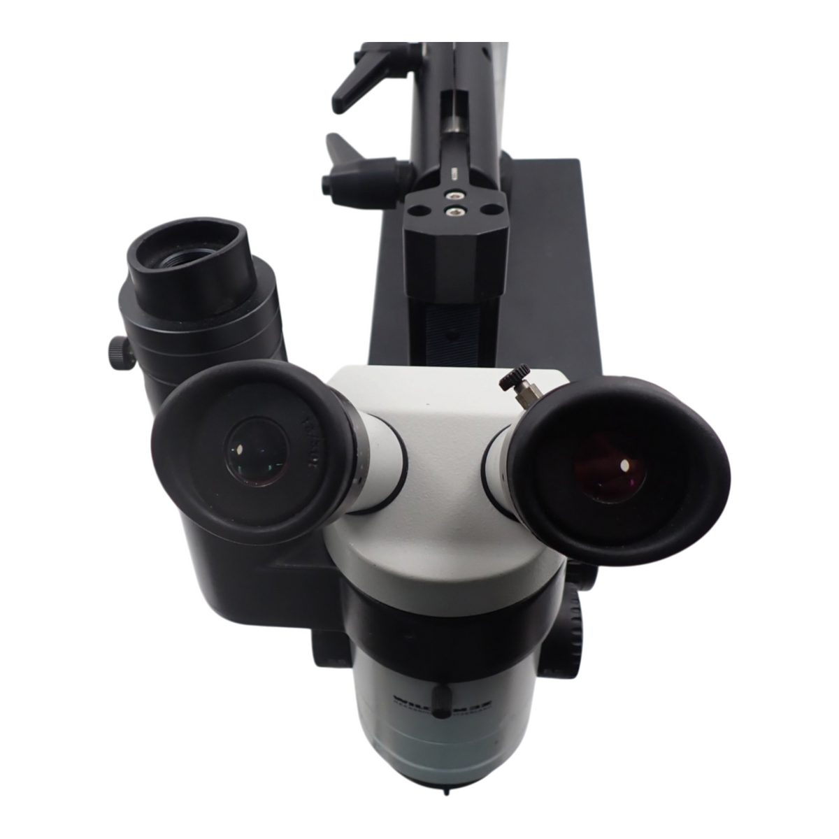 Heerbrugg Wild M3Z StereoZoom Microscope W/ Polytec 20801 20 Light Source+ Stand3