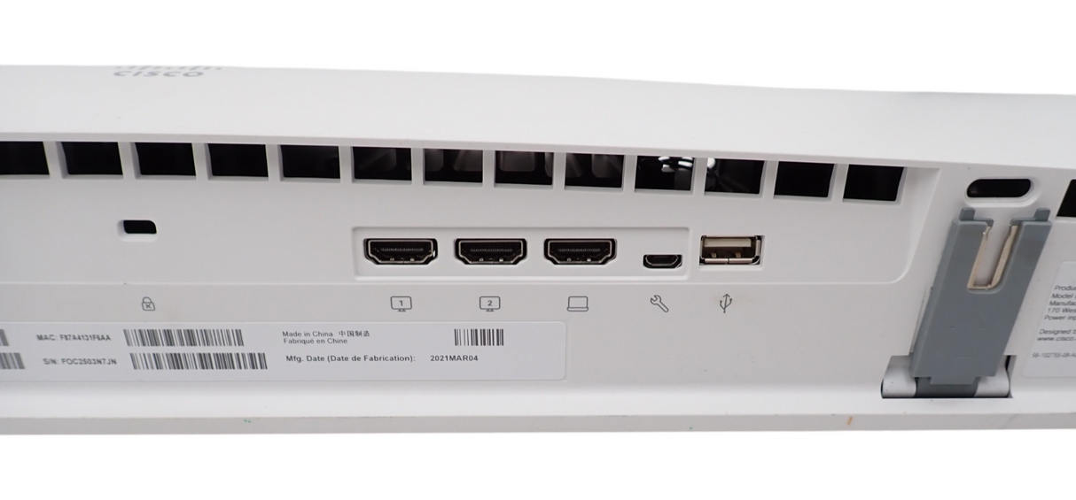 Cisco TTC7 23 CS KIT S UNIT Video Conference Webex Room System Camera Bar8