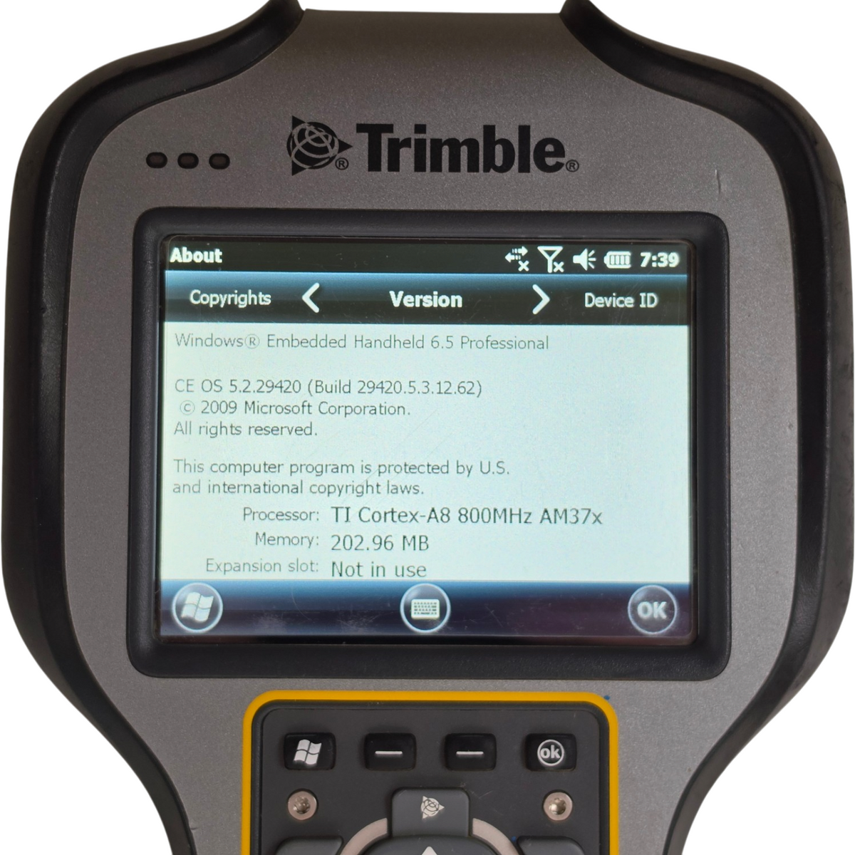 Trimble TSC3 Field Controller Data Collector Trimble Access GNSS Surveying GPS10