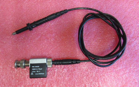 Kit de sondes passives pour oscilloscope Philips PM8926 10 MΩ 12 pF 1,5 ns 10:1 500 V max.