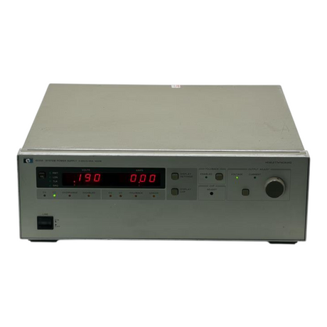 HP Agilent 6031A 20V 120A 1000W GPIB 1U Autoranging DC System Power Supply PSU0