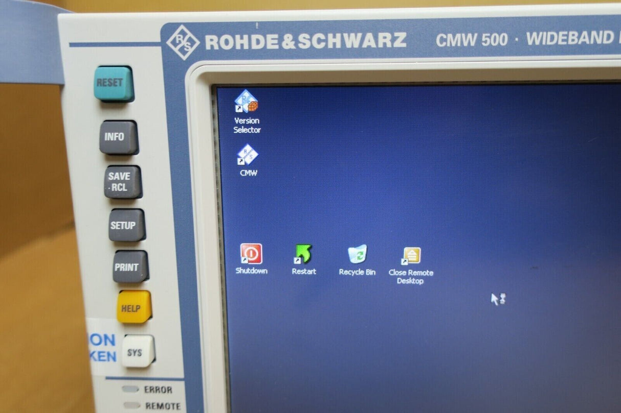Rohde &amp; Schwarz CMW 500 Wideband Radio Communication Tester 1201.0002K50 LTE R&amp;S