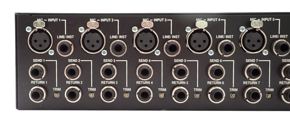 Avid Digidesign PRE MP008 8-Channel Remote Controlled Mic Preamp Silver / Blue7