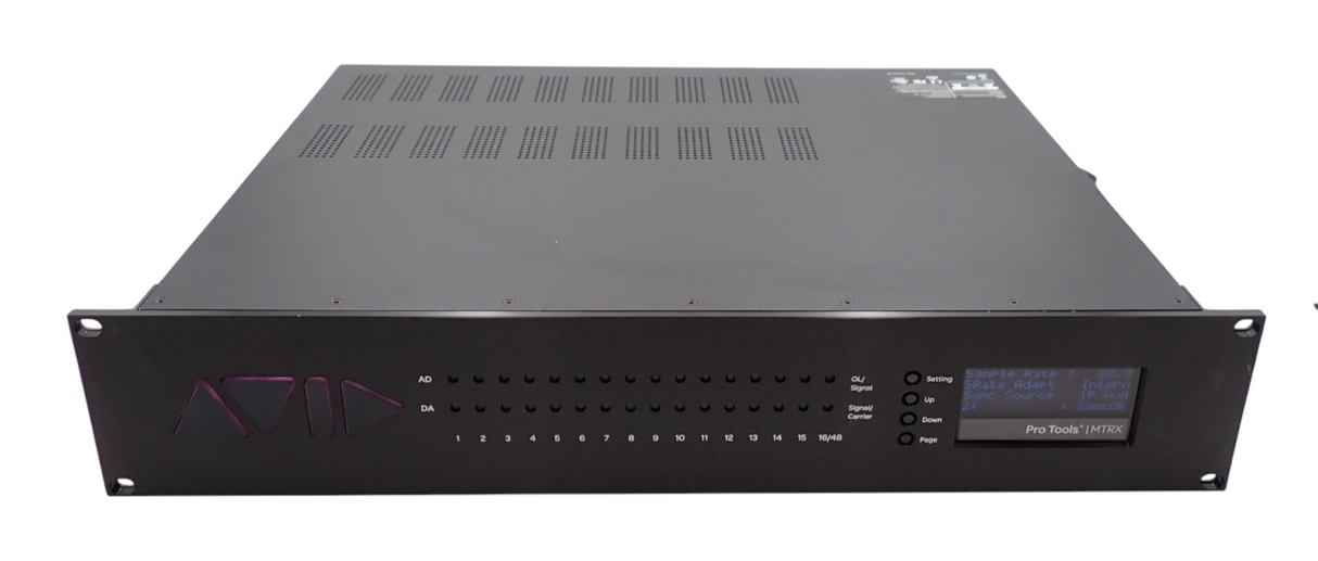 Avid Pro Tools MTRX Audio Interface Base Uni with MADI and Pro 100-73978-010