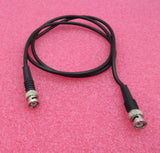 BNC-Stecker männlich gerade zum BNC-Stecker männlich gerade schwarz Koaxial RF 1,2 m Kabel
