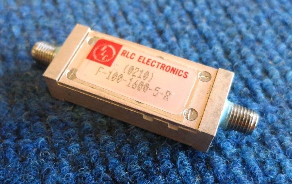 RLC Electronics F-100-1600-5-R Custom Wide Band High Pass Filter ...