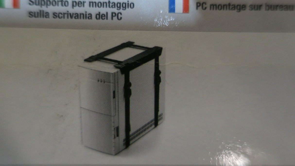Newstar CPU-D025BLACK PC-Halterung für unter den Schreibtisch, Höhe 3–6 cm, Breite 8–70 cm