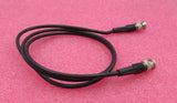 BNC-Stecker männlich gerade zum BNC-Stecker männlich gerade schwarz Koaxial RF 1,2 m Kabel