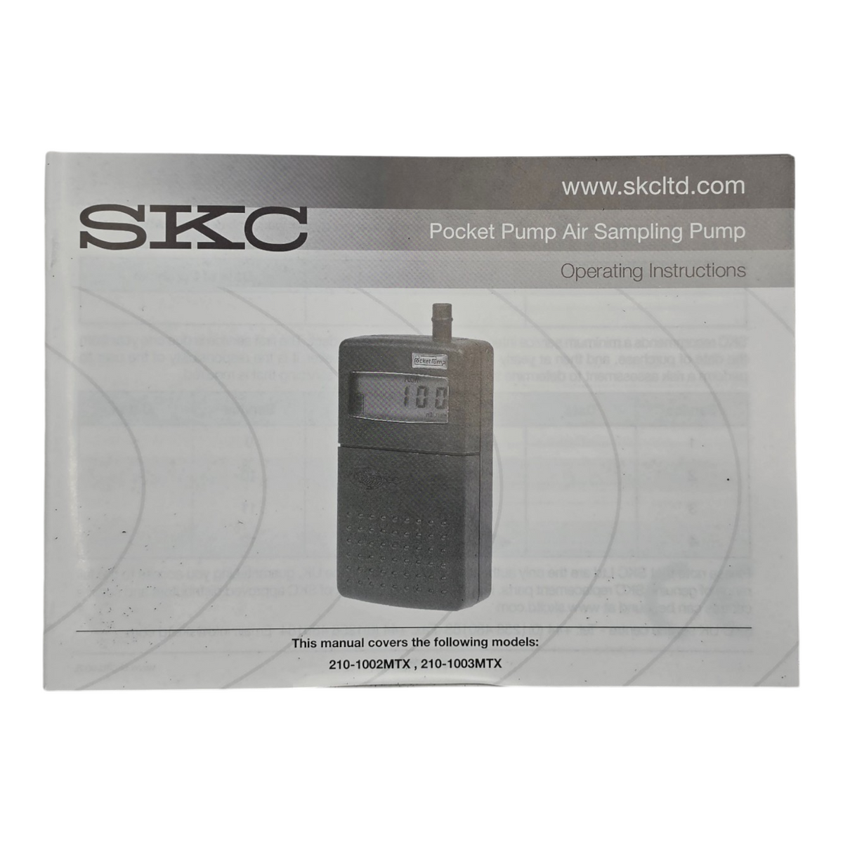 SKC 210 1002MTX Pocket Air Sampling Pump Kit of 4 + 1 Faulty with 5 Unit Charger17