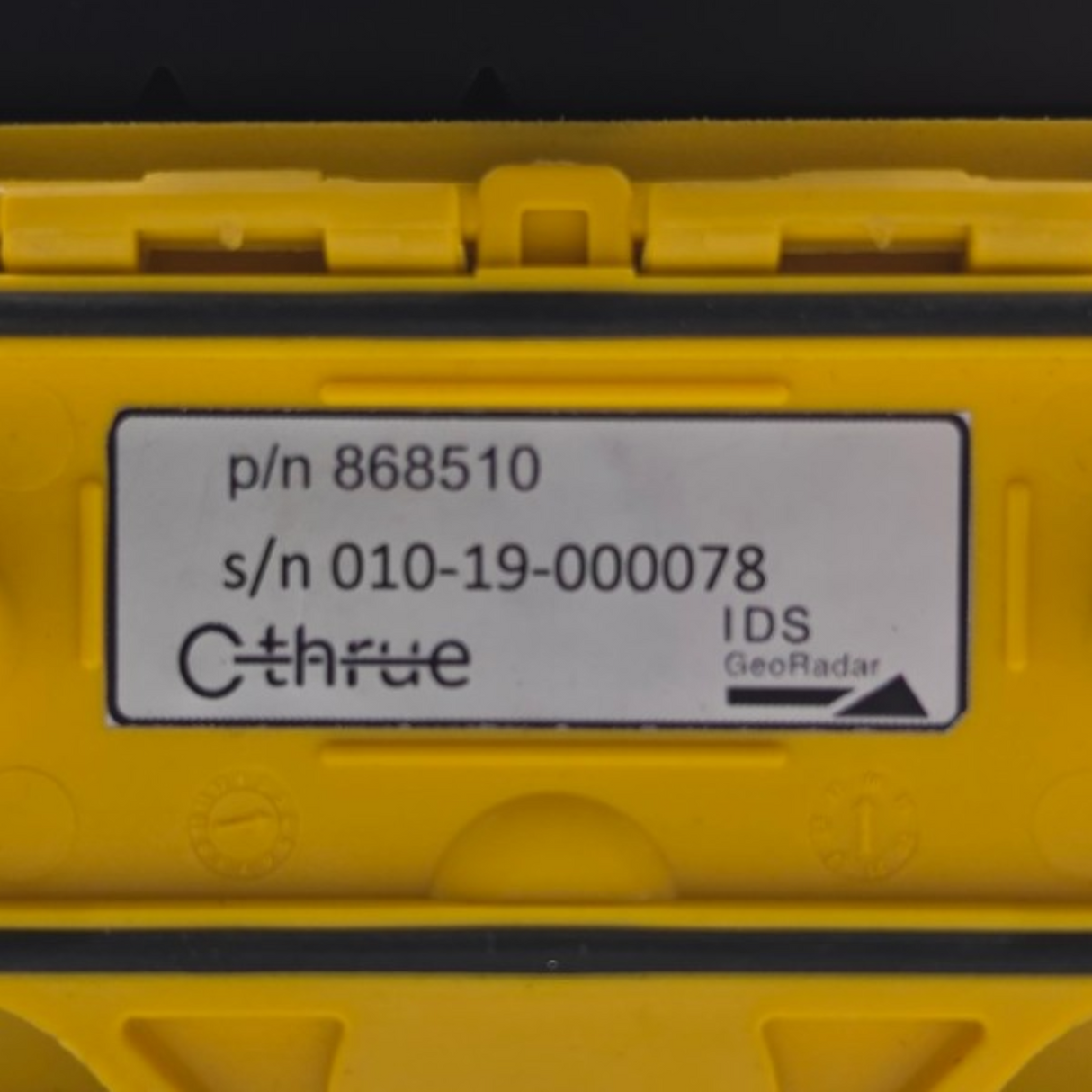 IDS GeoRadar C thrue Concrete Inspection Ground Penetrating Radar Scanner GPR16