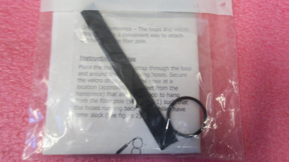 Kit de boucle et de sangle de fixation pour anneau à fibre laser Iridex Laserscope 10-8800
