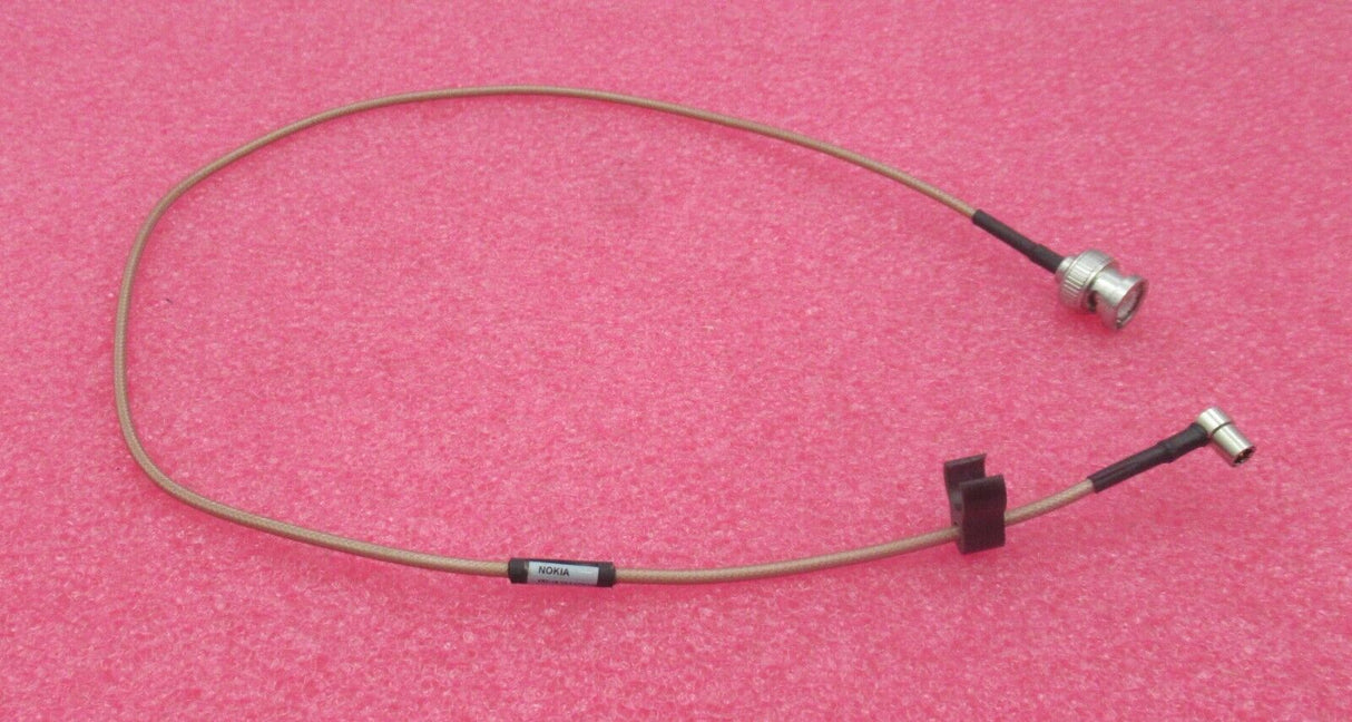 mNokia BNC Plug Male Straight To MCX Plug Male Right Angle 60cm  RF Coaxial Cable