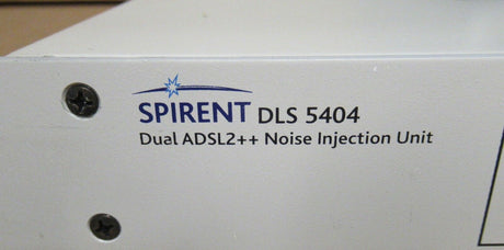 Unité d'injection de bruit Spirent DLS 5404 Dual ADSL2++ + alimentation DLS5P02