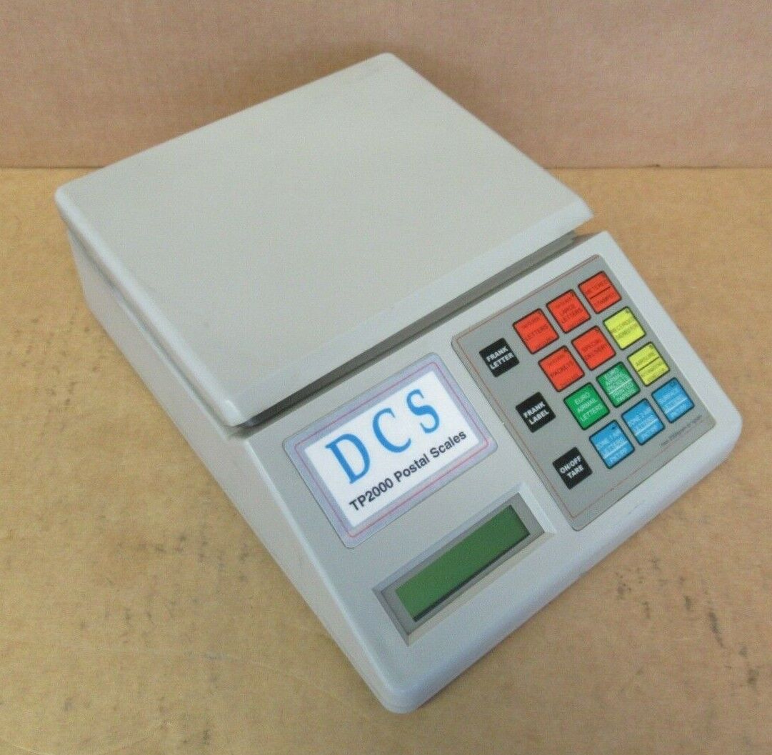 Total PostWeigh TP2000 2KG Postal Scale Mailroom Mailing Postage System Post
