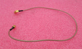 SMA-Stecker gerade auf SMA-Stecker rechtwinklig, 500 mm, braunes Koaxial-HF-Kabel