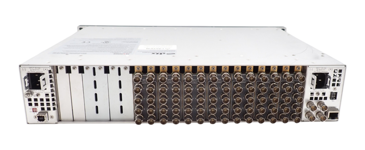 Harris 6800+ FR6822+ Frame Chassis  2x PSU 7x VEA6800 Module 1x 6800+ETH Module4