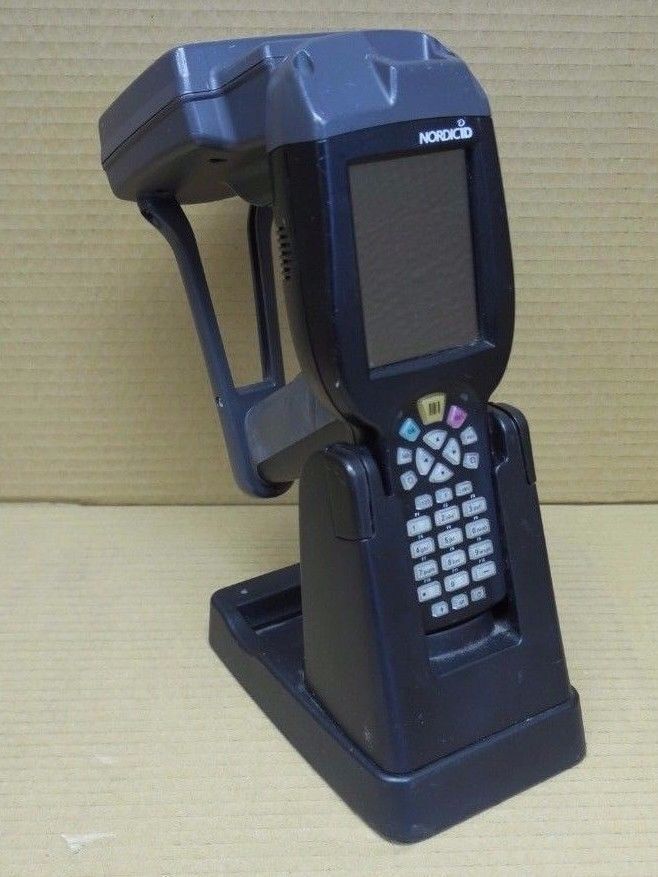 Nordic ID Merlin Mobile Computer HTE00031 Scanner HT B CD UHF Laser WLAN + Dock