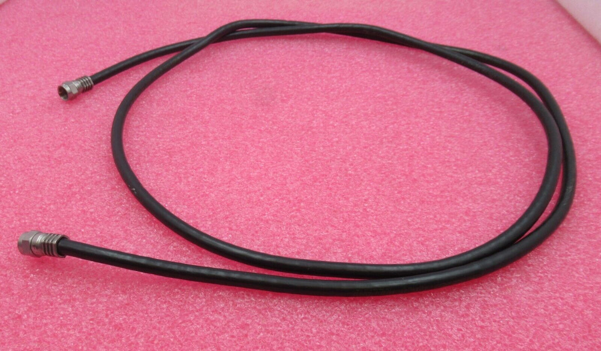 Konvolut 2 x F-Stecker auf F-Stecker, 1,6 m, schwarz, HF-Koaxialkabel
