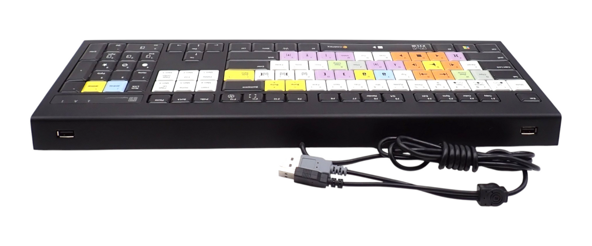 LogicKeyboard KBPCBWH Cortex MTI Film Shortcut & Assistive Keyboards Wired USB3