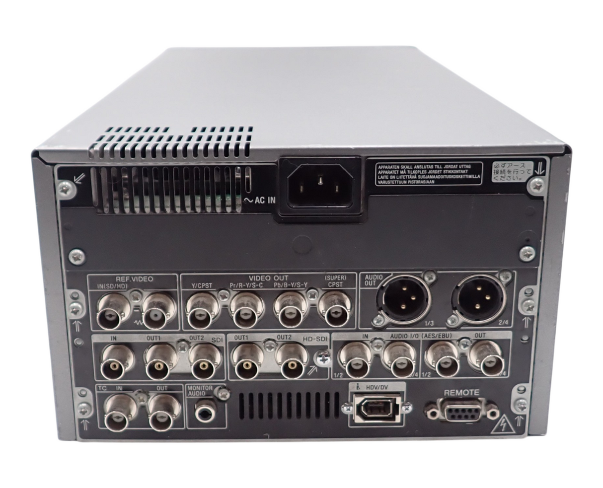 Sony HVR-1500 HDV DVCAM 1089i Digital HD Video Cassette Recorder With LCD4