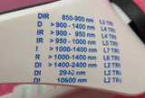 Trinity Operator Laserschutzbrille, weiße PSA, hellblaue Gläser, Schutzbrille