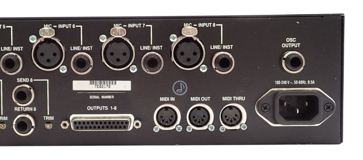 Avid Digidesign PRE MP008 8-Channel Remote Controlled Mic Preamp Silver / Blue8