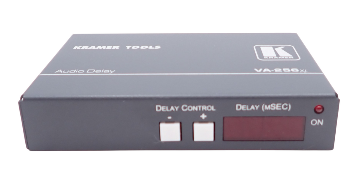 Kramer VA-256XL High Performance Balanced Stereo Audio Delay + Connector & Cable2