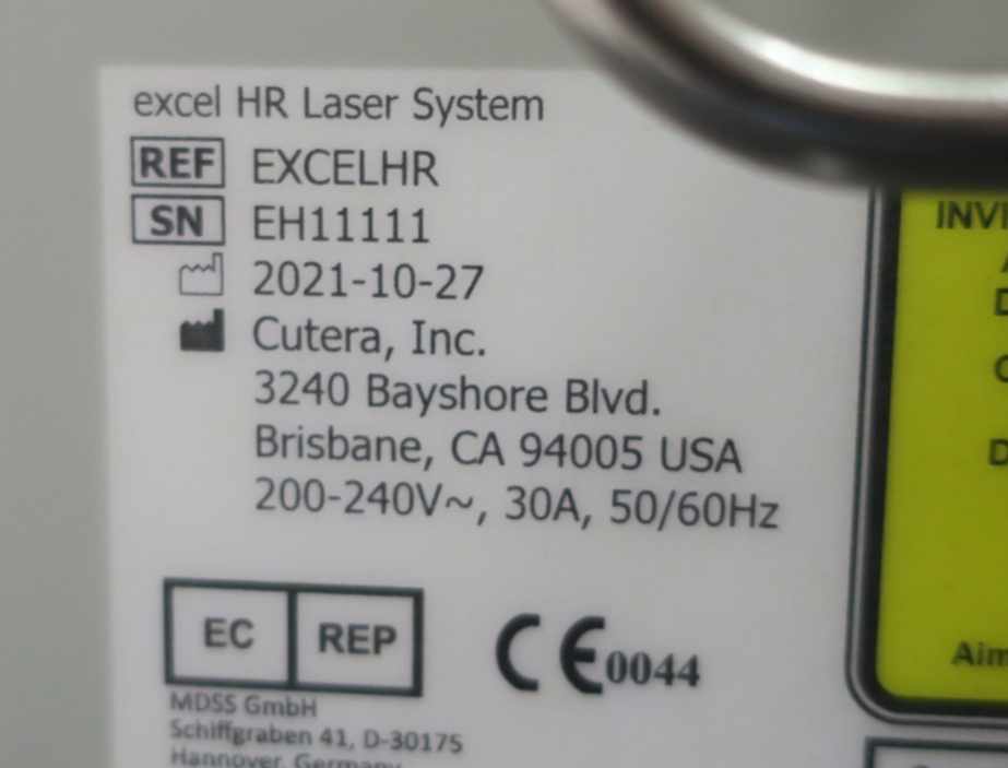 Cutera Excel HR Alexandrite 755 nm Nd:YAG 1064nm Laser Hair Removal Skin Machine17