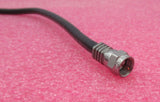 Konvolut 2 x F-Stecker auf F-Stecker, 2 m/3 m, schwarz, HF-Koaxialkabel