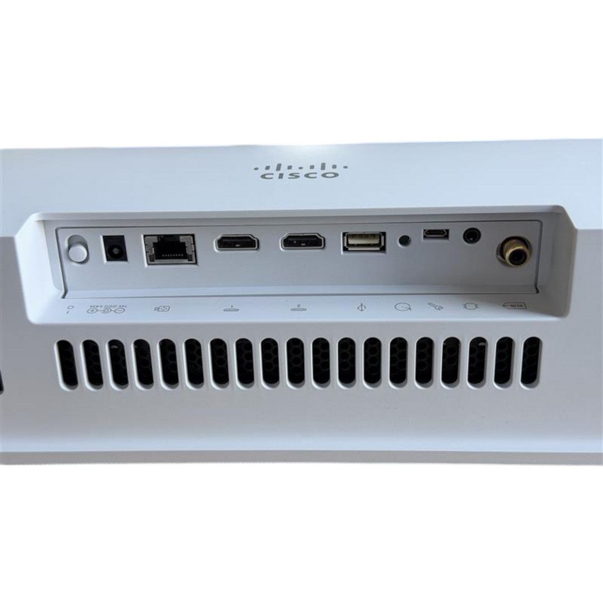 New Cisco CS KITPLUS K9 Webex Room Kit Plus 4K Codec QuadCam Room Navigator Set4
