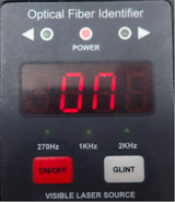 QIIRUN TMOFI 401 Optical Fibre Identifier 800 1700nm with Visual Fault Locator6