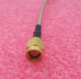5 x SMA-Stecker gerade - SMA-Stecker gerade 300 mm braunes Koaxial-HF-Kabel