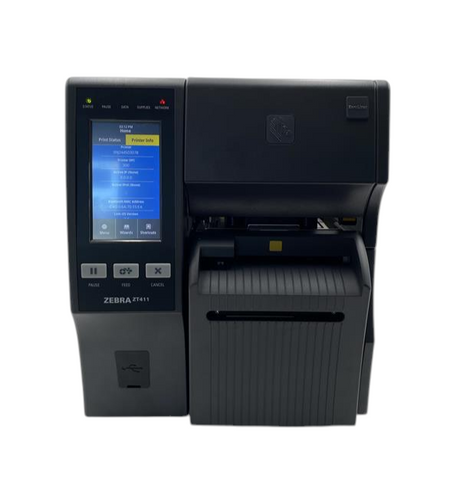 Zebra ZT41143 D9E0000Z ZT411 Linerless Industrial Thermal Label Printer 300 dpi0