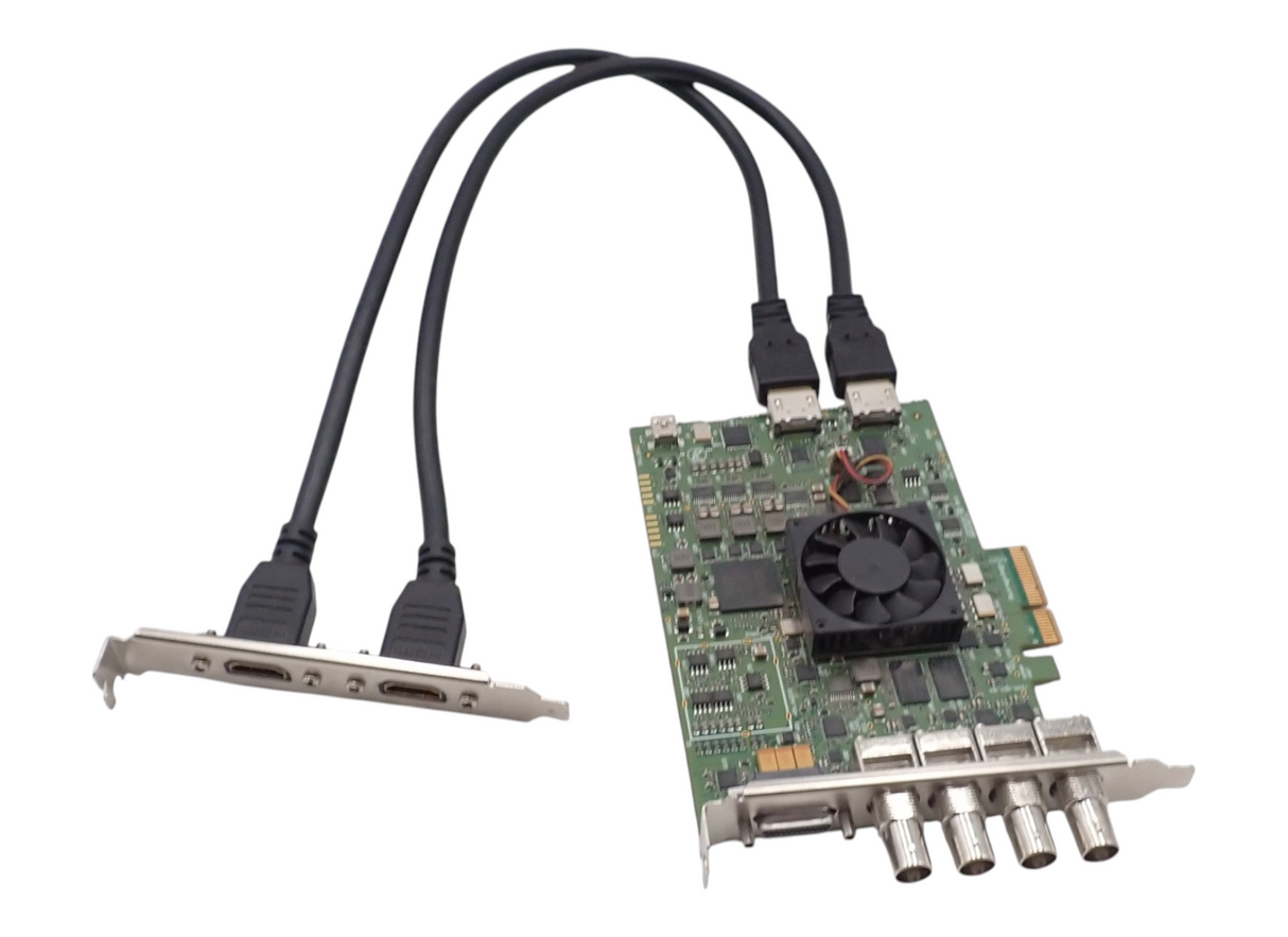 Blackmagic Design DeckLink 4K Extreme SDI Capture Card + HDMI Slot & Cables7